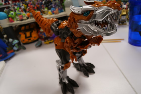 Transformers Flip & Change Grimlock in DinosaurMode