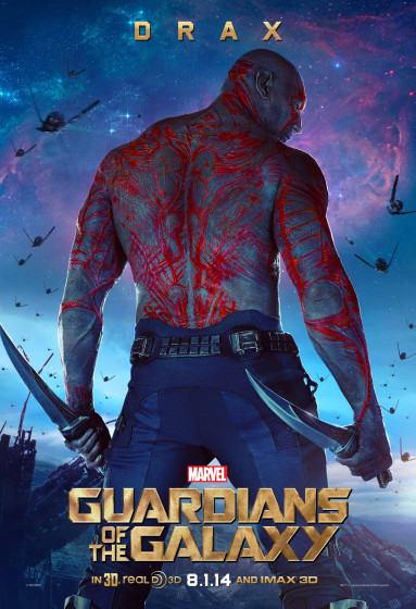 Drax - Guardians of the Galaxy Character Poster