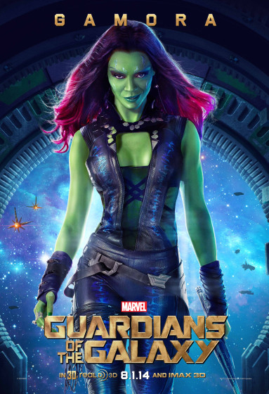 Gamora - Guardians of the Galaxy Character Poster
