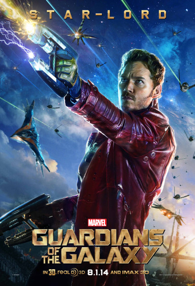 Star Lord - Guardians of the Galaxy Character Poster