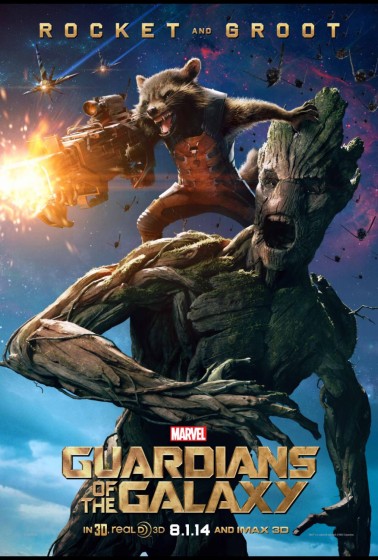 Groot and Rocket - Guardians of the Galaxy Character Poster