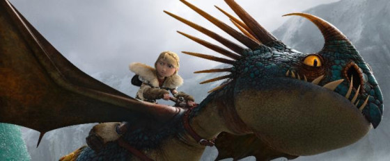 Astrid on her Dragon