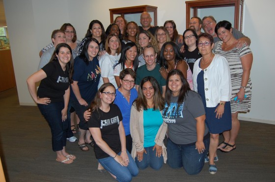 Vin Diesel with the Bloggers