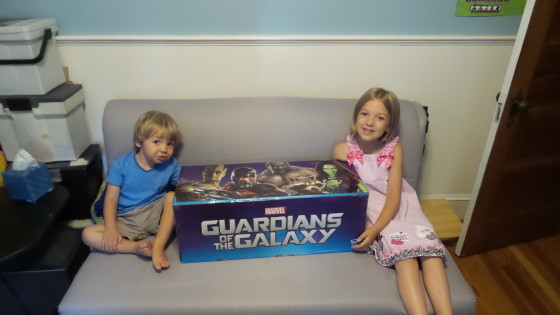 Our Giant Box of Guardians of the Galaxy Toys