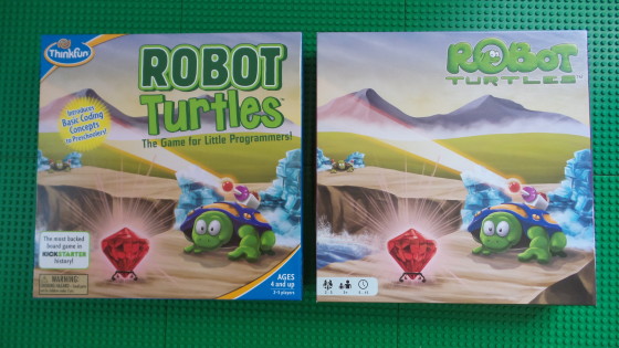 ThinkFun Robot Turtles vs Kickstarter Robot Turtles