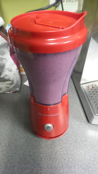 Berry Smoothie with 5-Hour ENERGY Berry Flavor