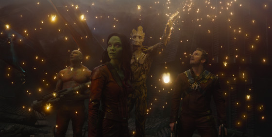 Film Frame from Guardians of the Galaxy