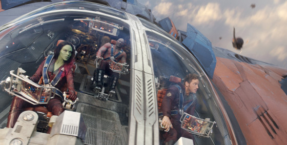 Film Frame from Guardians of the Galaxy