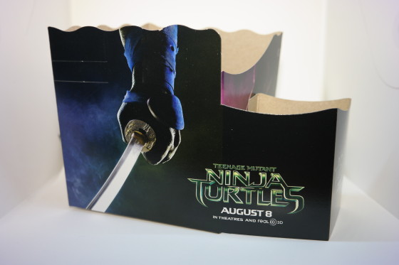 Teenage Mutant Ninja Turtles Popcorn and drink combo box