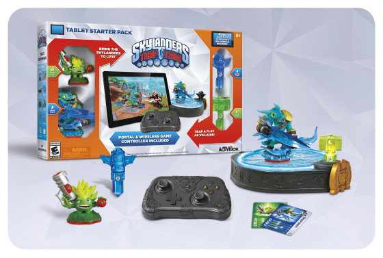 Skylanders Trap Team Tablet Edition with Bluetooth Portal and Bluetooth Controller