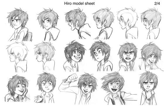 BIG HERO 6 Reference Sheet