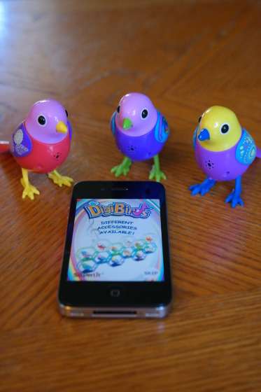 DigiBirds App on the iPhone
