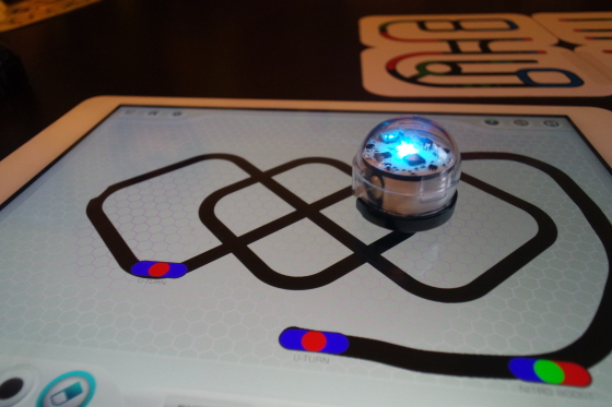 Ozobot app for the iPad