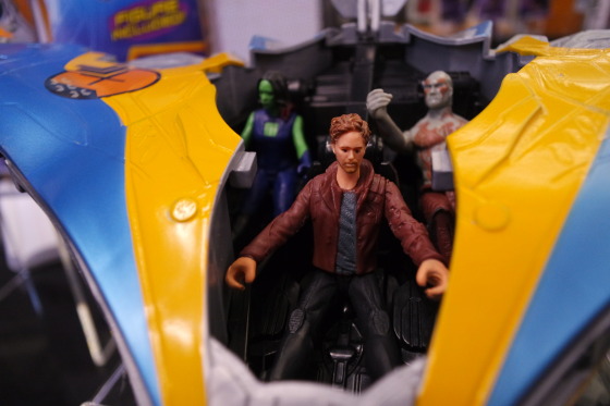 #OwnTheGalaxy #CollectiveBias #Ad - Guardians of the Galaxy Releases on DVD and Blu-Ray on December 9 2014. There are a ton of great toys including a small scale Milano and 2 inch figures from Hasbro.
