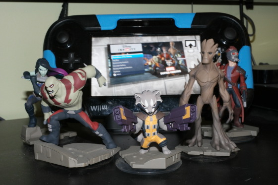 #OwnTheGalaxy #CollectiveBias #Ad - Guardians of the Galaxy Releases on DVD and Blu-Ray on December 9 2014 - Get a Five Dollar Walmart Gift Card  if you buy the Disney Infinity 2.0 figures of Rocket, Groot or Drax