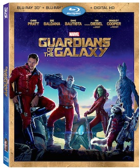 Guardians of the Galaxy DVD Cover