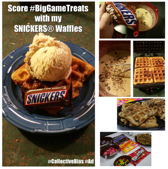 #BigGameTreats Snickers Waffle #Ad #CollectiveBias - Hero Image