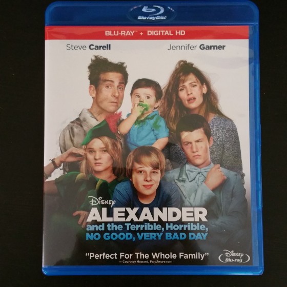 Alexander and the Terrible, Horrible, No Good, Very Bad Day Bluray Box