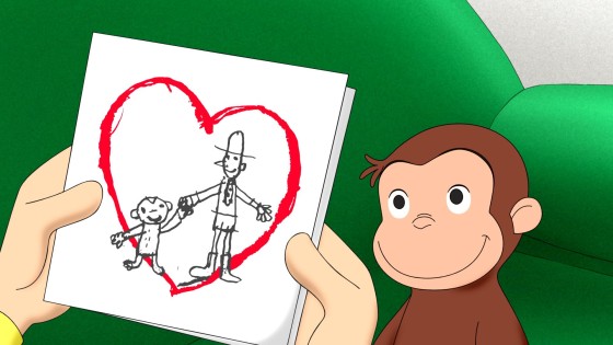 A Special Valentine's Day Card from Curious George