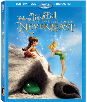 Tinker Bell and the Legend of the Neverbeast on Blu-ray and DVD