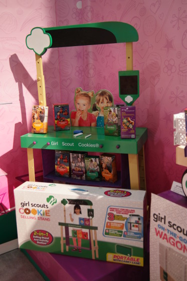 Gir Scout Cookie Stand
