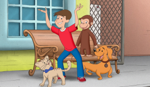 Curious George Swings into Spring