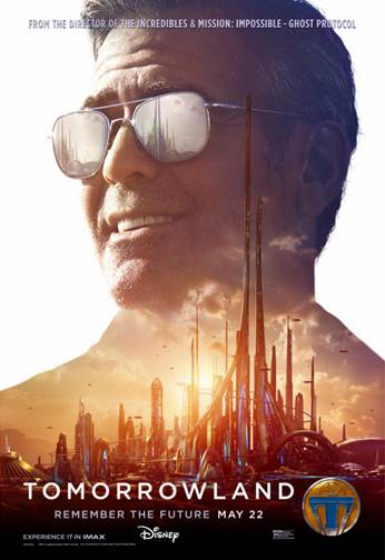 George Clooney Tomorrowland Poster