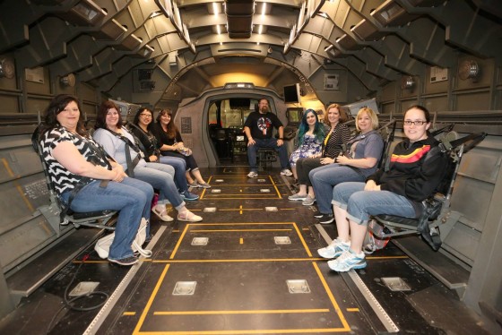 Got to ride in a Quinjet while touring the set of Marvel's Agents of S.H.I.E.L.D. 