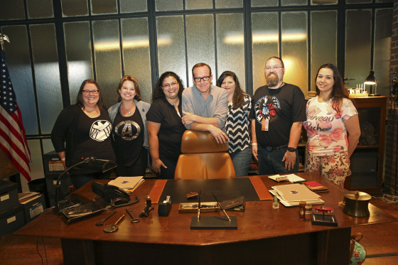 MARVEL'S AGENTS OF S.H.I.E.L.D. - Bloggers event (ABC/Adam Taylor) CLARK GREGG