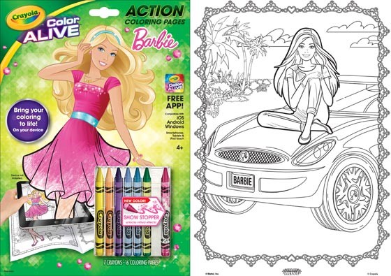 Color Alive Barbie