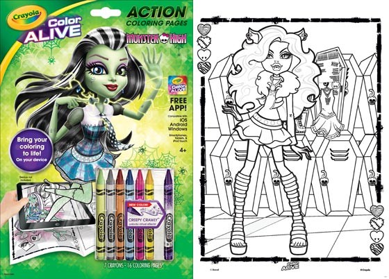 Color Alive Monster High