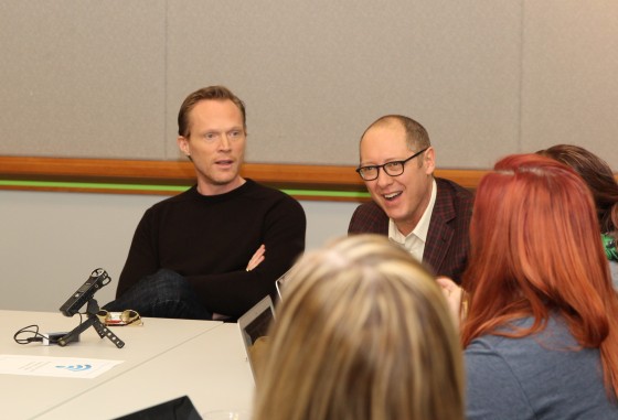 James Spader and Paul Bettany photos. Photo Credit Louise Manning Bishop / MomStart.com