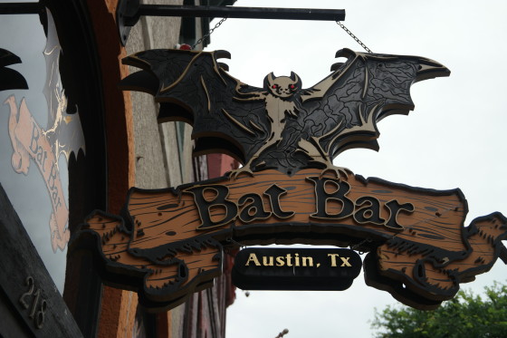 Bat Bar Sign