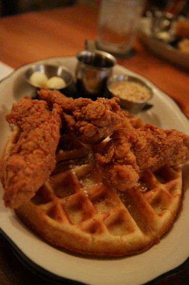 Southern Fried Chicken and Waffles
