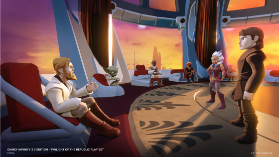 Disney Infinity 3.0 - Star Wars - Twilight Of The Republic Play Set - Jedi Council