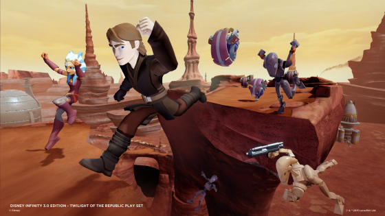 Disney Infinity 3.0 - Star Wars - Twilight Of The Republic Play Set -  Anakin Skywalker & Ahsoka Tano