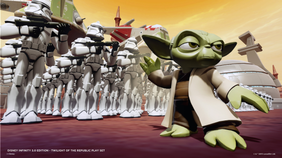 Disney Infinity 3.0 - Star Wars - Twilight Of The Republic Play Set -  Yoda and Clone Troopers