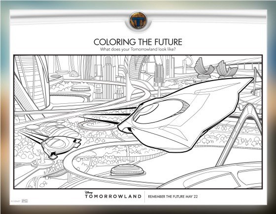 Click to Download - Tomorrowland Coloring Pages