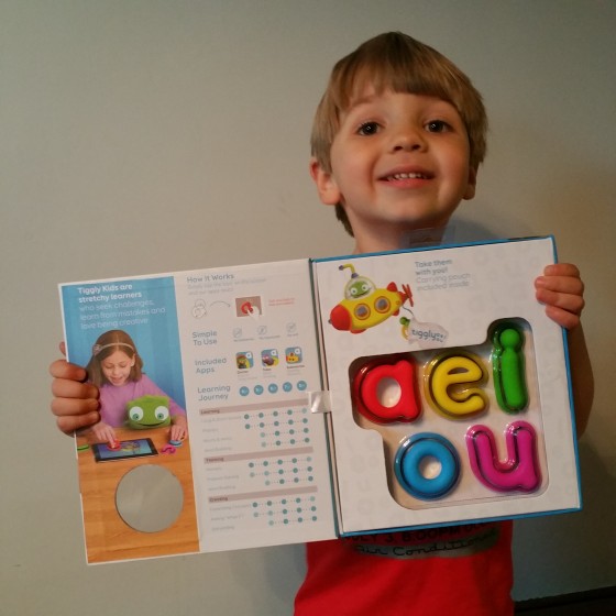 Excited to start playing Tiggly words