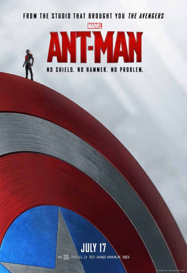 Ant-Man Captain America Shield Poster
