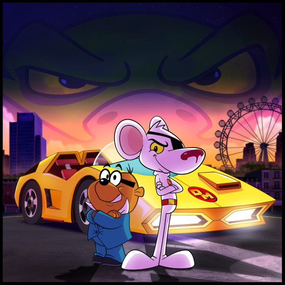 Left Penfold Right Danger Mouse ©2014 FremantleMedia Limited