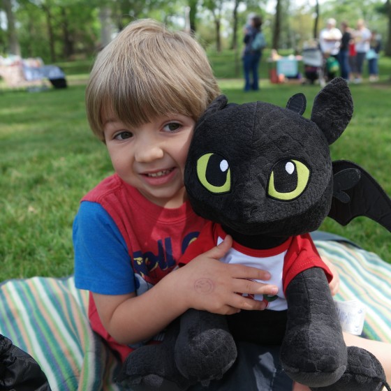Andrew and Toothless