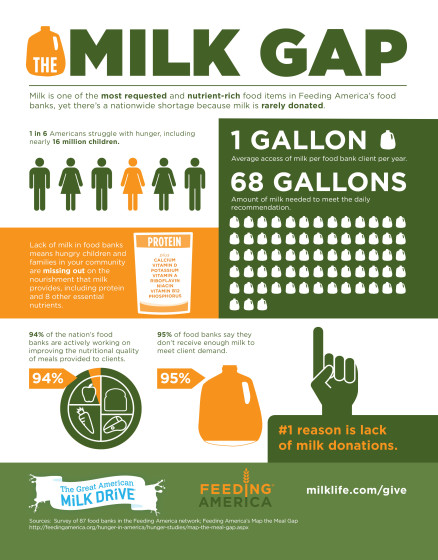 Milk Gap Statistics