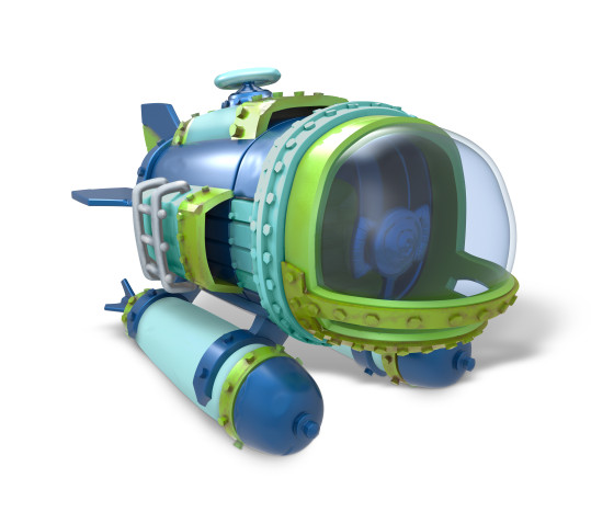 Skylanders SuperChargers - DiveBomber - Sea Type - Water Element - Vehicle - Toy Image
