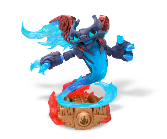 Skylanders SuperChargers- Spitfire Fire Element SuperCharger - Toy Image