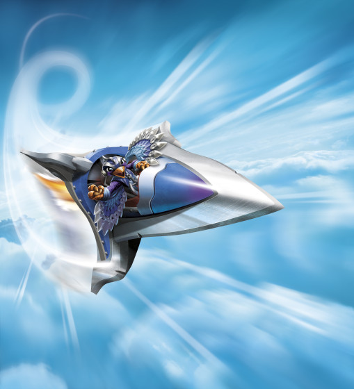 Skylanders SuperChargers - SkySlicer - Sky Type Air Element Vehicle - illustration