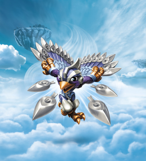 Skylanders SuperChargers - Stormblade - Air Element SuperCharger Illustration