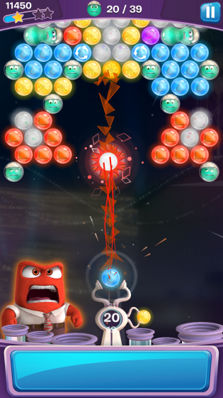 Inside Out thought Bubbles App - Anger