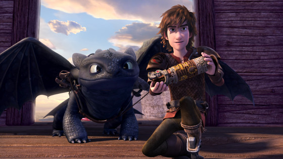 Hiccup and Toothless Dragons: Race to the Edge