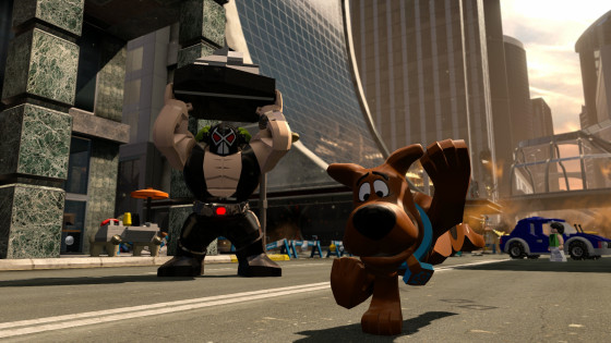 Bane and Scooby Doo